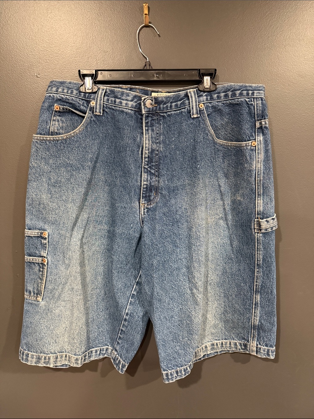 Guess Men's Denim Shorts in Blue 40